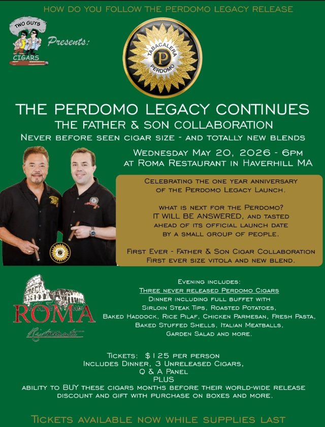 Perdomo Legacy Dinner